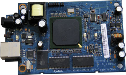 แผงวงจรควบคุมการทำงานของหุ่นยนต์