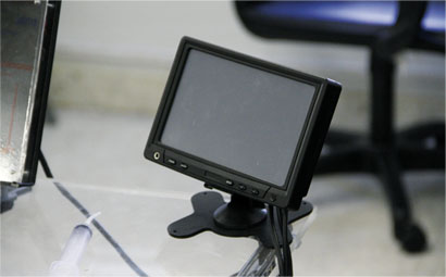 จอภาพเป็นอุปกรณ์แสดงผลที่ใช้บอกสถานะด้วยภาพ