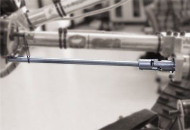 เพลาขับ ทำหน้าที่ถ่ายทอดพลังงานในการขับเคลื่อนไปที่ล้อ